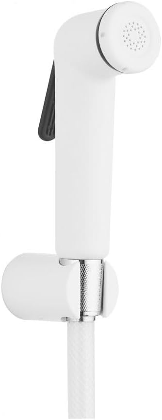 Milano Deluxe Plus Shattaf Set White Finish Acrylic Jet Spray