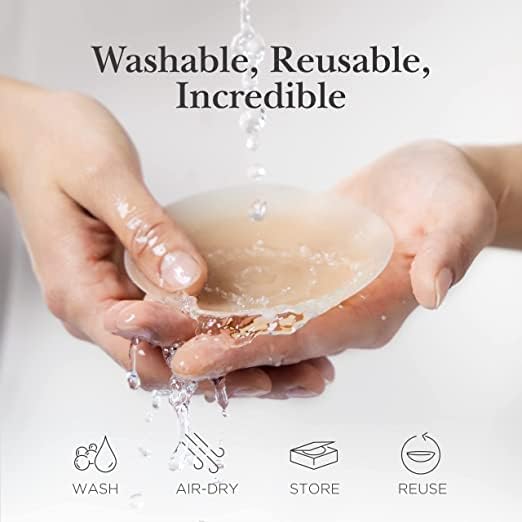 Nipple Covers for Women Reusable Silicone Inserts