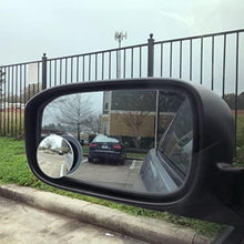 Load image into Gallery viewer, Ampper Blind Spot Round HD Glass Convex Rear View Mirror Car
