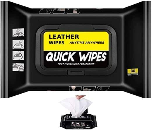 Leather Cleaner Wipes for Vinyl Apparel Furniture Auto