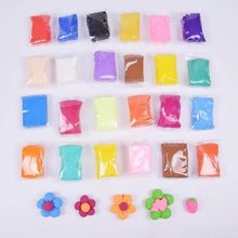 Load image into Gallery viewer, Color Non Toxic Air Dry Clay Set for Kids Creative DIY Crafts
