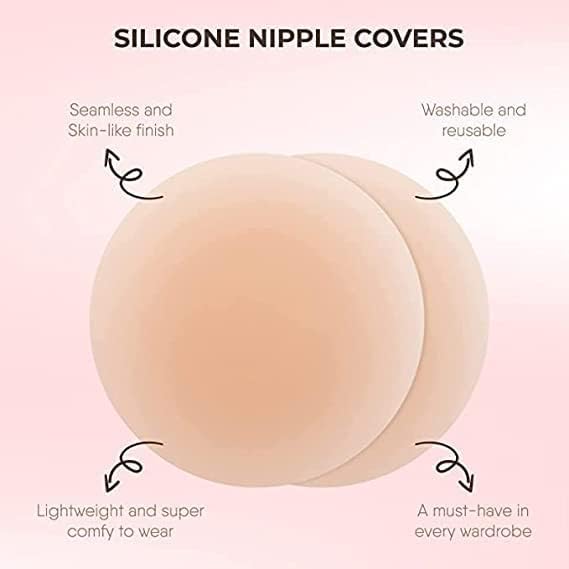 Nipple Covers for Women Reusable Silicone Inserts