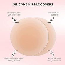 Load image into Gallery viewer, Nipple Covers for Women Reusable Silicone Inserts