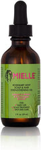 Load image into Gallery viewer, Mielle Organics Rosemary Mint Strengthening Shampoo Hair Masque Scalp Oil