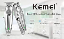 Load image into Gallery viewer, Kemei KM 1949 Professional Rechargeable Hair Clipper