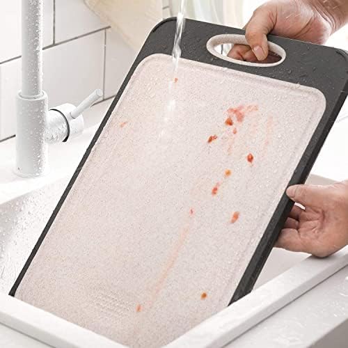 GuanCI Large Stainless Steel Cutting Board