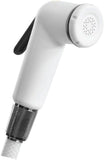 Milano Deluxe Plus Shattaf Set White Finish Acrylic Jet Spray
