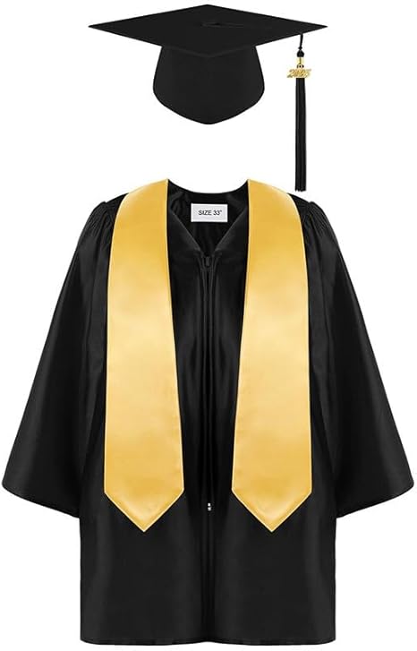Kindergarten Graduation Cap and Gown Set 2025