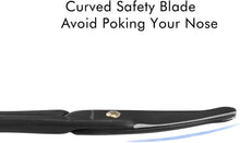 Load image into Gallery viewer, LIVINGO Premium Nose Hair Scissors Curved Safety Blades