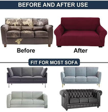 Load image into Gallery viewer, Fabienne High Stretch Sofa Cover Soft Fabric Couch Protector