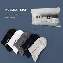 Load image into Gallery viewer, Infinos Cotton Mens Socks Mid Calf Formal Moisture Wicking