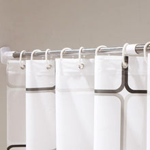 Load image into Gallery viewer, Transparent Shower Curtain Square Printed Eco Friendly Waterproof