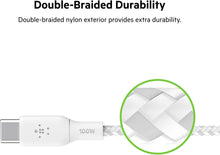 Load image into Gallery viewer, Belkin USB C to C Cable 100W Power Delivery Certified