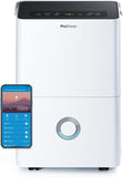 Pro Breeze Dehumidifier with Wi-Fi and Continuous Drainage