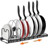 Pot and Pan Organizers Rack Expandable Holder