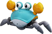 Load image into Gallery viewer, Electric Runaway Crab Crawling Baby Toy with Music and LED Light