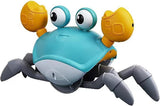 Electric Runaway Crab Crawling Baby Toy with Music and LED Light