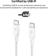 Load image into Gallery viewer, Belkin USB C to C Cable 100W Power Delivery Certified
