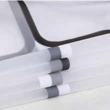 Load image into Gallery viewer, Transparent Shower Curtain Square Printed Eco Friendly Waterproof