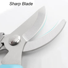 Load image into Gallery viewer, Curve Gardening Scissor Sharp Stainless Steel Blade Garden Shears