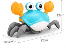 Load image into Gallery viewer, Electric Runaway Crab Crawling Baby Toy with Music and LED Light