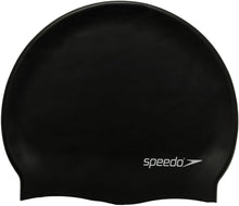 Load image into Gallery viewer, Speedo Unisex Adult Plain Flat Silicone Swimming Cap