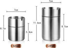 Load image into Gallery viewer, Stainless Steel Ashtray for Household Office Garden Large
