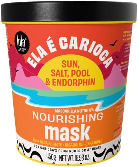 Lola From Rio Deeply Nourishing Hair Mask Restores Softness Shine