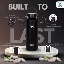Load image into Gallery viewer, S2C Insulated Water Bottle Double Wall Stainless Steel