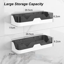 Load image into Gallery viewer, Shower Caddy Adhesive Shelf Bathroom Organizer