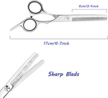 Load image into Gallery viewer, Professional Thinning Shears Hair Cutting Scissors Stainless Steel