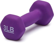 Load image into Gallery viewer, Amazon Basics Neoprene Coated Hexagon Dumbbell Hand Weight
