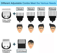 Load image into Gallery viewer, Beard Trimmer Hair Clipper All in One Grooming Kit for Men