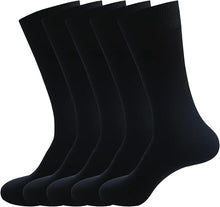 Load image into Gallery viewer, Mens Dress Socks Cotton Business Formal Soft Breathable Athletic Socks