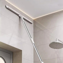 Load image into Gallery viewer, Rubber Squeegee Broom for Floor Long Handle Window Squeegee Silicone Remover