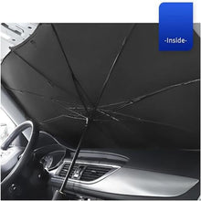 Load image into Gallery viewer, Car Windshield Sun Shade Umbrella UV Sunshade Block Cover Foldable