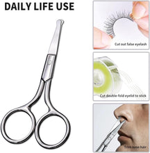 Load image into Gallery viewer, AsonTao Small Scissors for Hair Eyebrow Nose Trimming