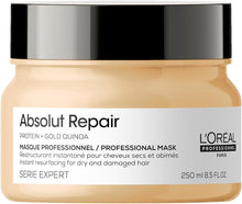 Load image into Gallery viewer, Loreal Absolut Repair Mask For Dry Damaged Hair Repairs
