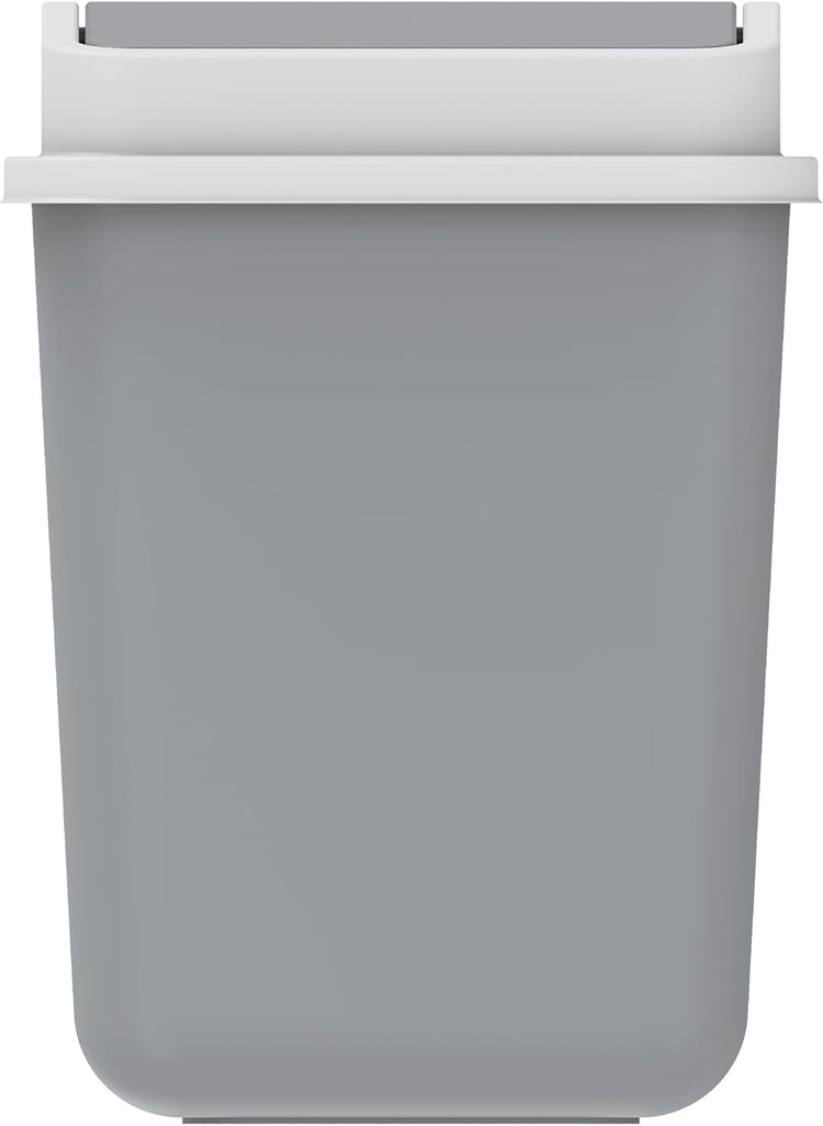 Cosmoplast Swivel Waste Bin Pearl Grey