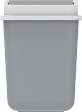 Load image into Gallery viewer, Cosmoplast Swivel Waste Bin Pearl Grey