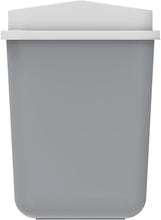 Load image into Gallery viewer, Cosmoplast Swivel Waste Bin Pearl Grey