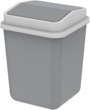 Load image into Gallery viewer, Cosmoplast Swivel Waste Bin Pearl Grey