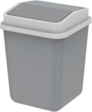 Cosmoplast Swivel Waste Bin Pearl Grey