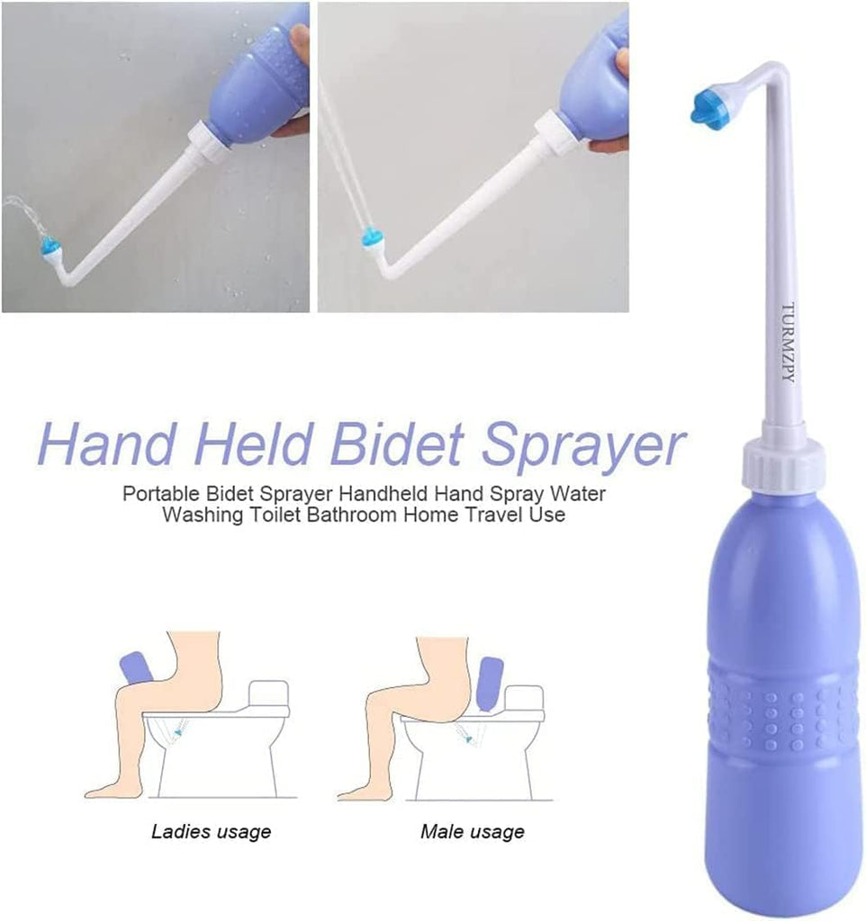 Portable Shattaf Bidet Bottle and Traveling Bidet for Personal Cleansing