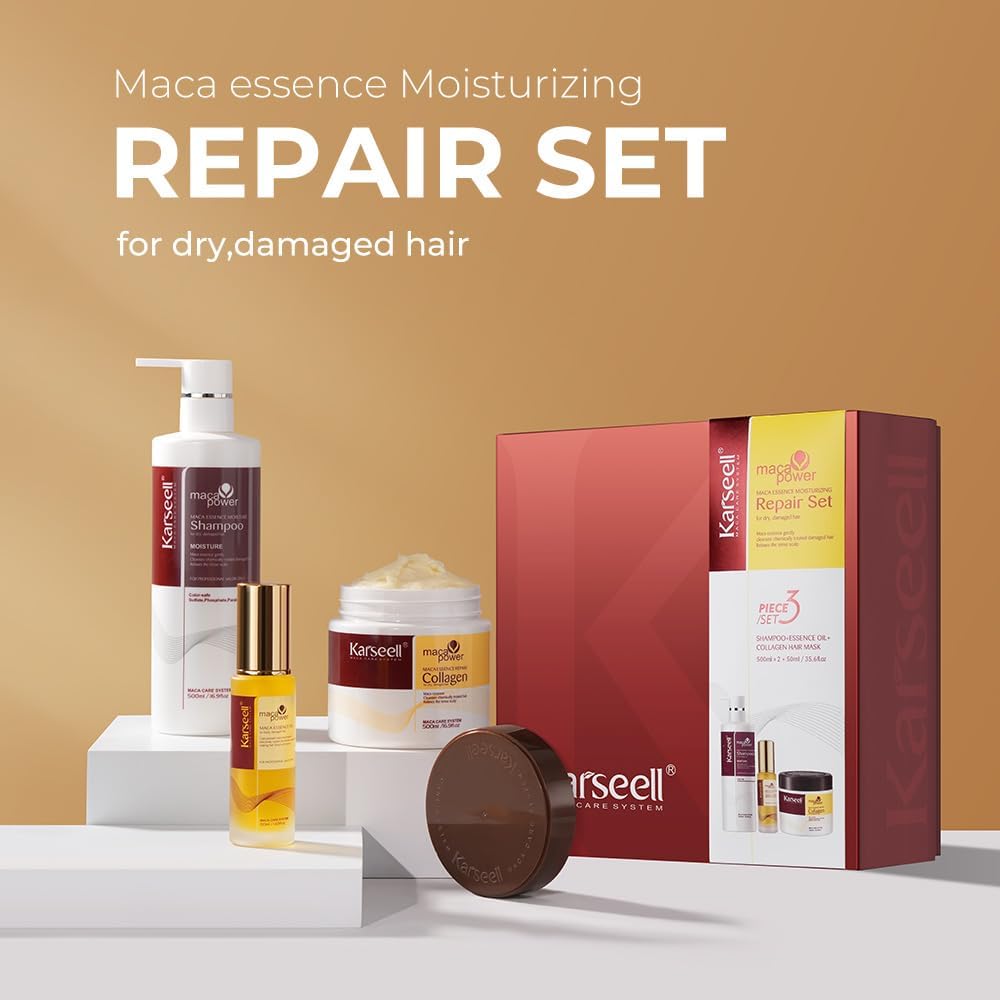 Karseell Collagen Hair Treatment Deep Repair Set