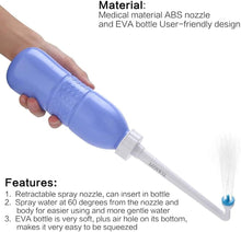 Load image into Gallery viewer, Portable Shattaf Bidet Bottle and Traveling Bidet for Personal Cleansing