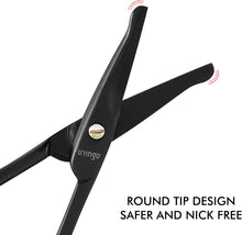 Load image into Gallery viewer, LIVINGO Premium Nose Hair Scissors Curved Safety Blades