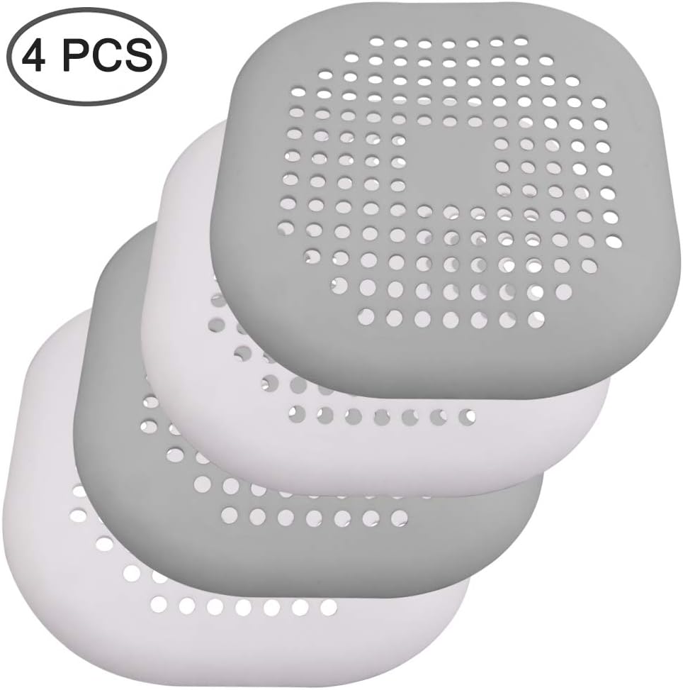 SENHAI Silicone Drain Protector Shower Hair Catcher