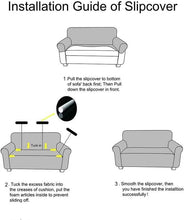 Load image into Gallery viewer, Fabienne High Stretch Sofa Cover Soft Fabric Couch Protector