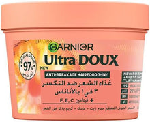 Load image into Gallery viewer, Garnier Ultra Doux Hair Food Anti Breakage Pineapple